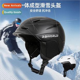 Ski helmet single double snowboarding equipment protective g