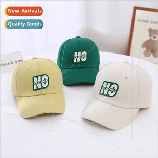 duck tongue large letters new children autumn Middle cap