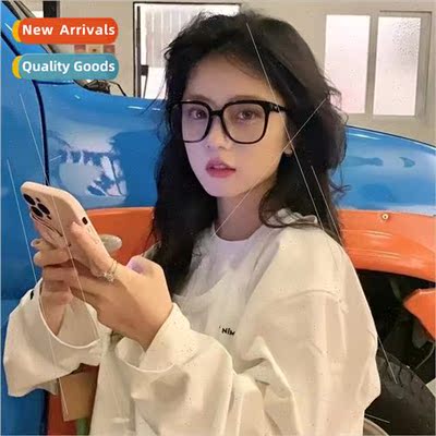 new rivets decorated sunglasses female fashion large square