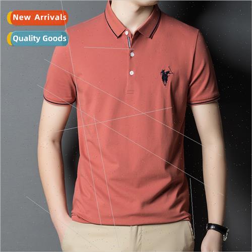 Paul counter cotton T-shirt men short-sleeved polo shirt tid