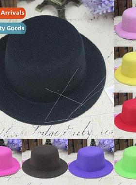 DIY bowler hat hair accessories Mesh bowler hat hair accesso