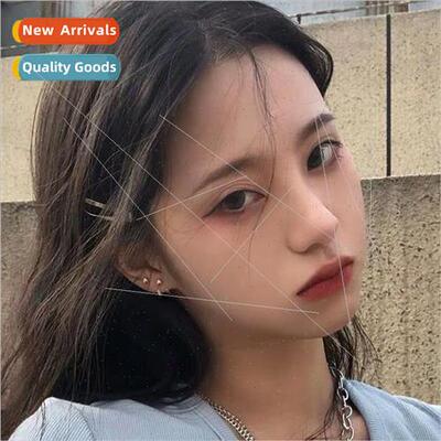 ins new earrings new tide 925 silver earrings female Korea s