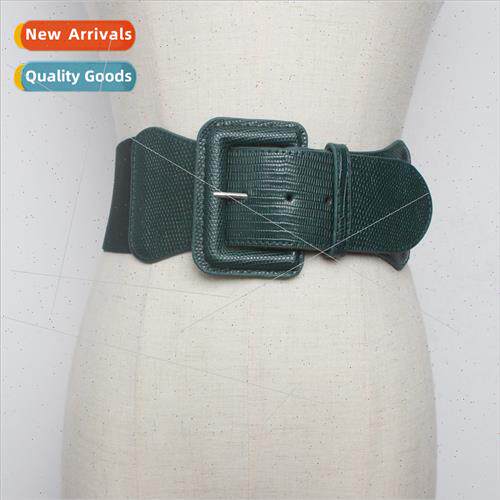 2019 mple Versatile Stch Elastic Waistband Women Wide dress