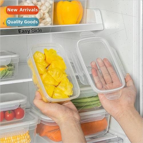 Sealed Crisper Set Food Grade Plastic Fru Boxes Refrigerator