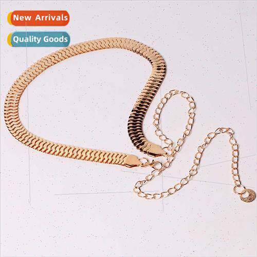 Metal Chain Decoration Waist Chain Women Dress Waist Chain F