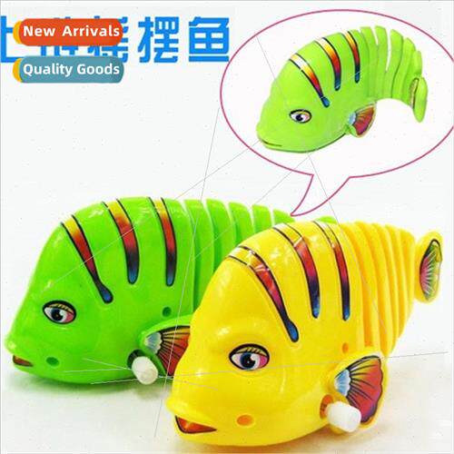 Fish chained colorful chained swinging fish clockwork swingi