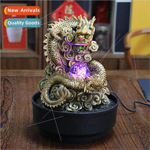 ized small dragon year simple cycle of flowing water ornamen