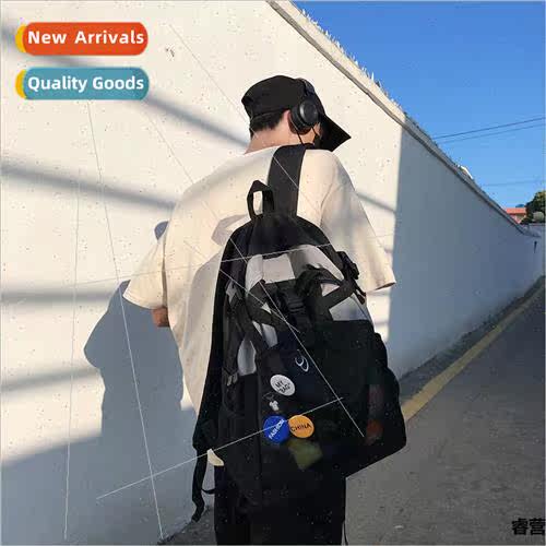 Schoolbag male large capacy travel computer backpack tide co