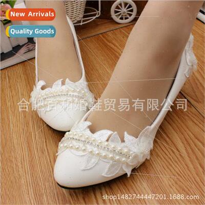Wedding Dress Whe Plus ze Wedding Shoes Women Low Heel Shoes