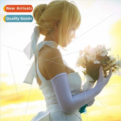 saber my king cos wig dull hair Fate Artoria Nero Oka Soushi