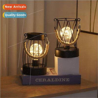 LED copper wire iron hand-held twine lantern light Scandinav