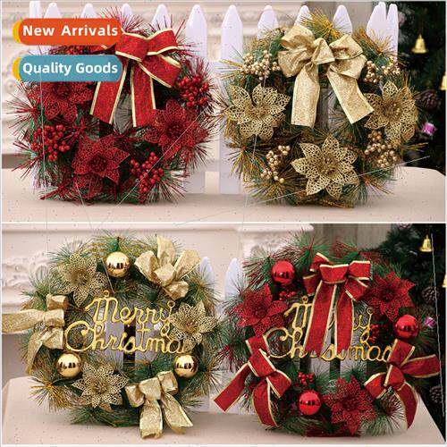 Christmas flowers vines wreaths decorations door decorations