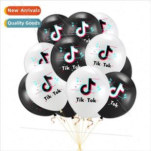 Party Decoration Latex Tiktok Bal inch Theme New Balloons