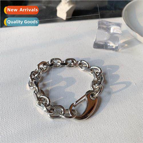 2019 new small clear bracelet men women simple Korean metal