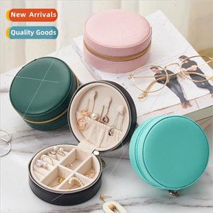 box storage creative travel leather Hand portable jewellery