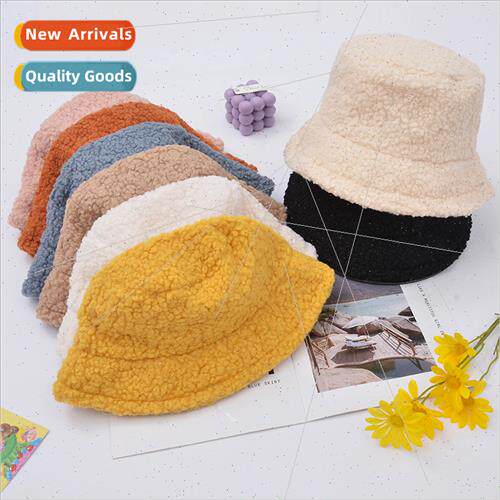 2023 new lamb wool hat bare board winter hundred wh outdoor