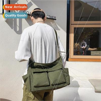 Japan large capacy fashion pure color simple commuter should
