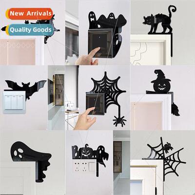New Halloween three-dimensional ghost bat pumpkin acrylic mi