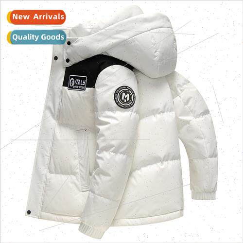 Men thickened down jacket male short 2023 winter new duck do