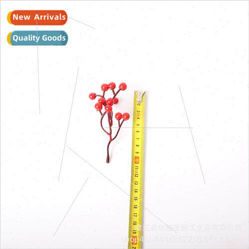 Chuangqi Christmas red fru Christmas e decoration DIY access