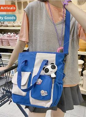 Large capacy nylon bag female crossbody bag ins Japan class