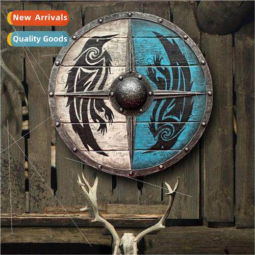 NEW EIVOR VALHALLA RAVEN Authentic Battle Stripe Viking Shie