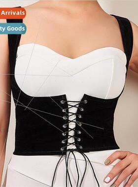 Waistcoat Europe Fried Set Diablo Girl Wrap Corset Inner Sli