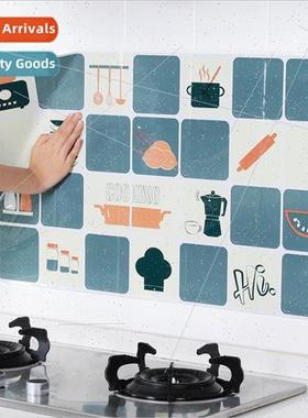 -adhesive greaseprostickers kchen heat-resistant ceramic til