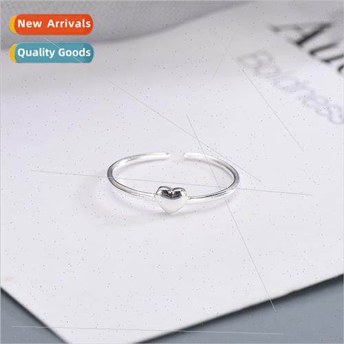 Love opening ring female simple Korea finger ring tide peopl