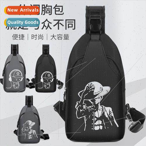 Men chest bag large-capacy outdoor travel crossbody bag men