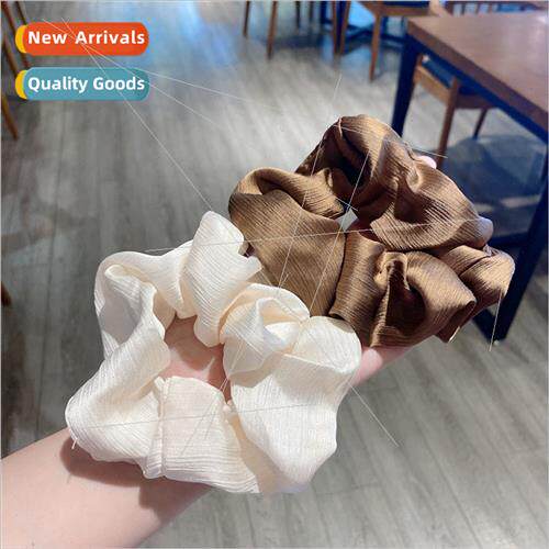 Hair ring large intestine ring advanced sense solid color Fr