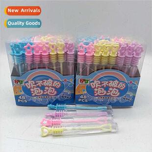 Blow unbreakable bubble wand trumpet mini test tube is not e