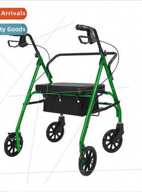 Four-wheeled walker seat bottom hanging storage bag Walker s