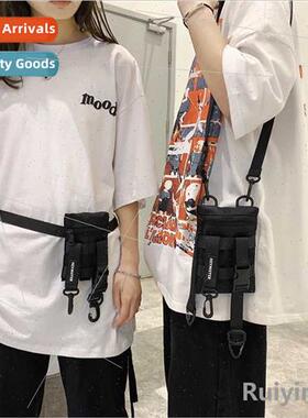 Functional tide cool men women  ins unisex canvas nylon satc