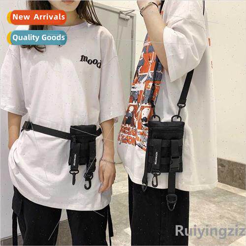 Functional tide cool men women  ins unisex canvas nylon satc