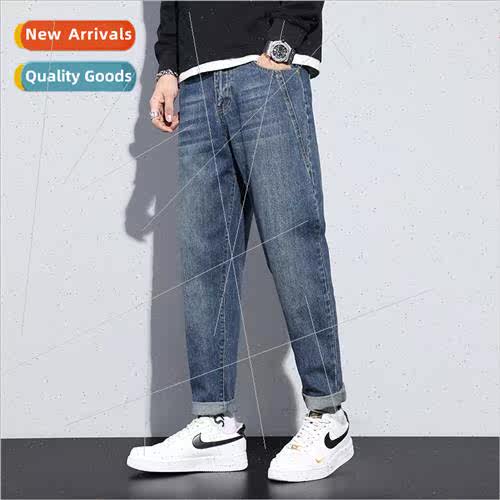 Jeans men loose straight men pants tide brfall new casual lo