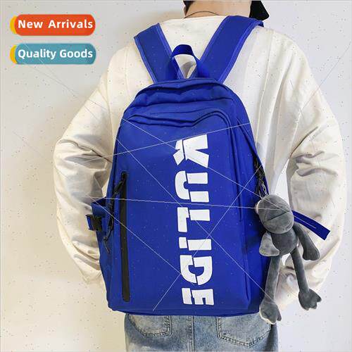 Student schoolbag 2022 new nd shoulder bag male fashion larg