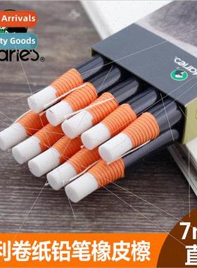 Pull ne Rolled Paper Eraser Pen Sketch Exam High Gloss Lead