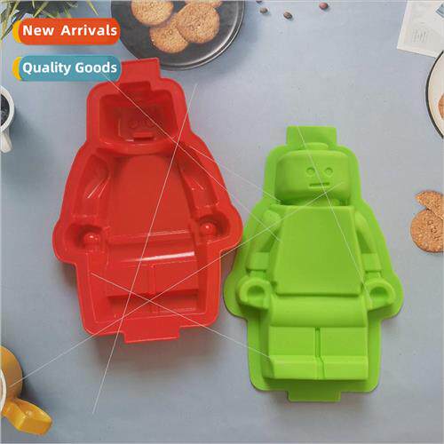 Robot 314 chocolate biscu mold cake mold ice cream candy sil