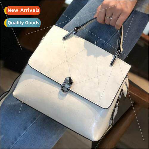 leather women bag new handheld single shoulder crossbody bag