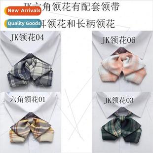 Bow Tie College Girls Unim Career Lapel Plaid