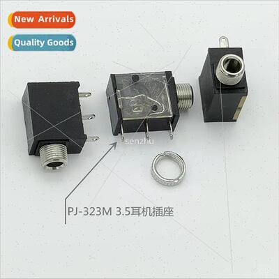3.5 Headphone Socket PJ-323M 3.5MM Audio Video Socket wh Scr