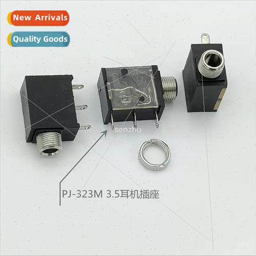 3.5 Headphone Socket PJ-323M 3.5MM Audio Video Socket wh Scr