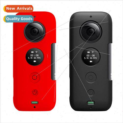 适用Insta360 ONE X Silicone Case Panoramic Sports Camera Sil