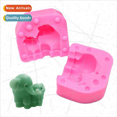 DIY baking mother child elephant three-dimensional mould fli