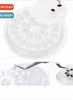 Embroidery Clear Glue PVC Gasket Flower Tray No Base Eyelash