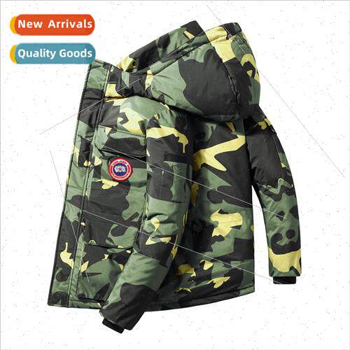 2021 winter new down jacket men outdoor workwear big size pi