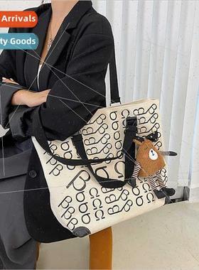 Korea ins casual large capacy tote bag female new large capa