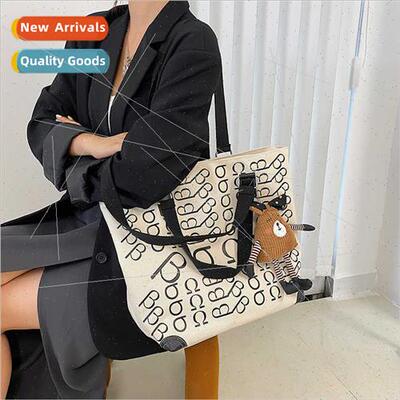 Korea ins casual large capacy tote bag female new large capa
