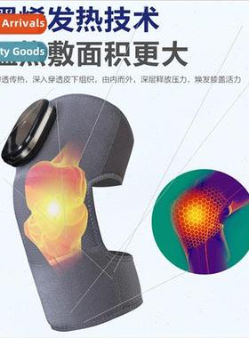 Heating knee pads asure high-frequency vibration airbag extr